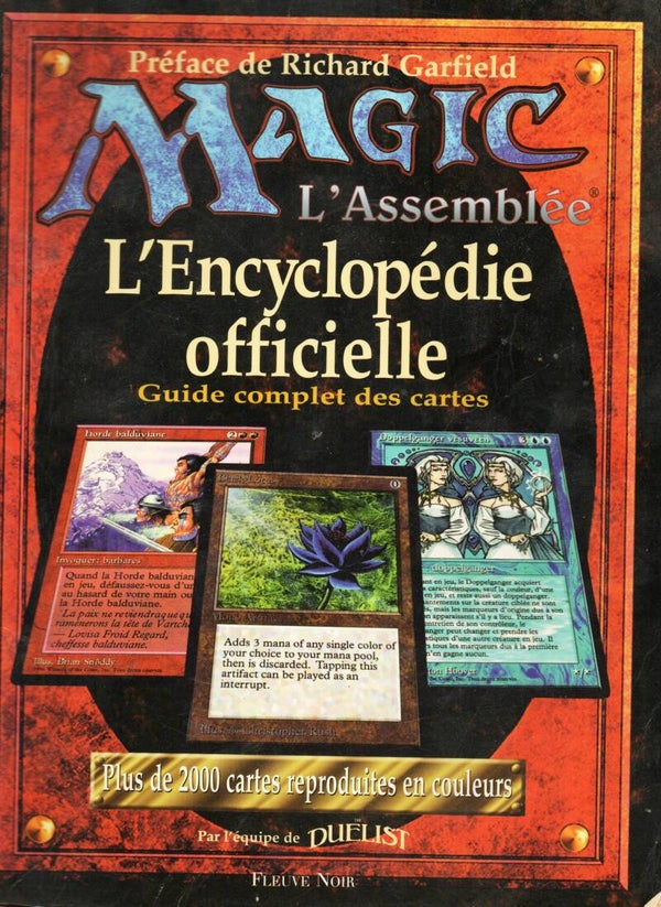 Magic: The Gathering (MTG) :  Official Encyclopedia Volume 1 (FRENCH)