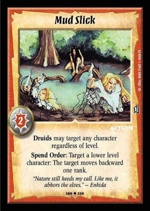 Warlord Saga of the Storm : Mud Slick - U - 4E