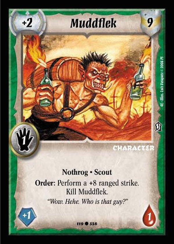 Warlord Saga of the Storm : Muddflek - C - 4E