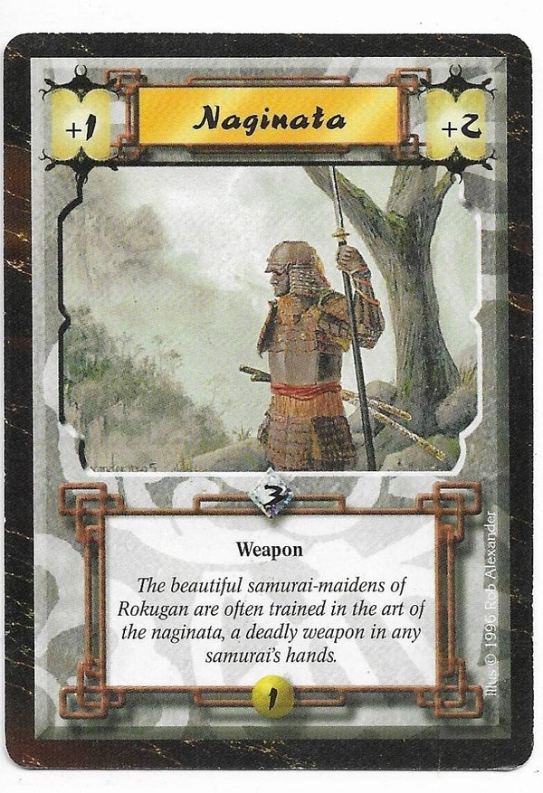 L5R : ITEM : Naginata (Time of the Void R.C. (ToV)) - "FIXED REPRINT"