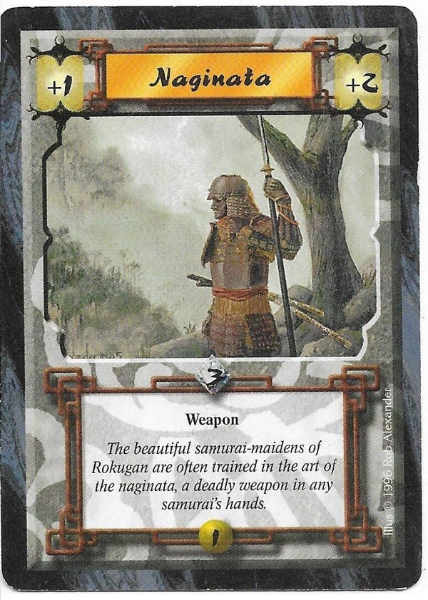 L5R : ITEM : Naginata (Anvil of Despair R.C. (AoD)) - "FIXED REPRINT"