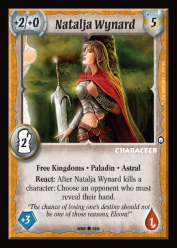 Warlord Saga of the Storm : Natalja Wynard - C - PS