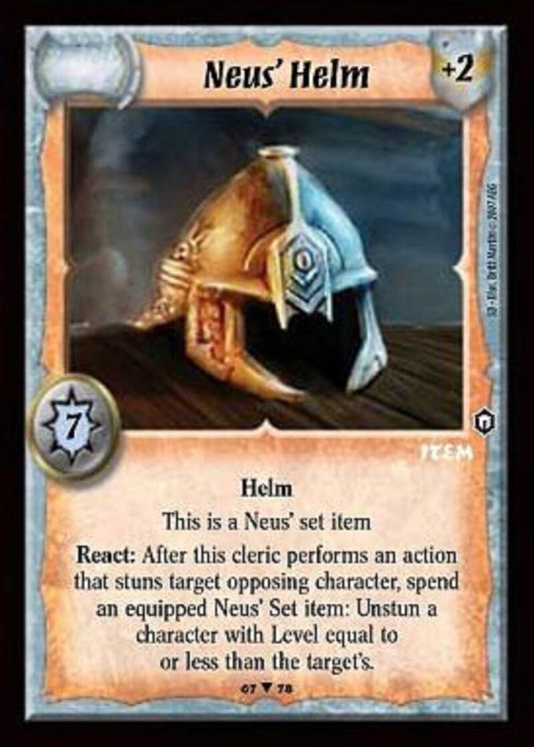 Warlord Saga of the Storm : Neus' Helm (SD)