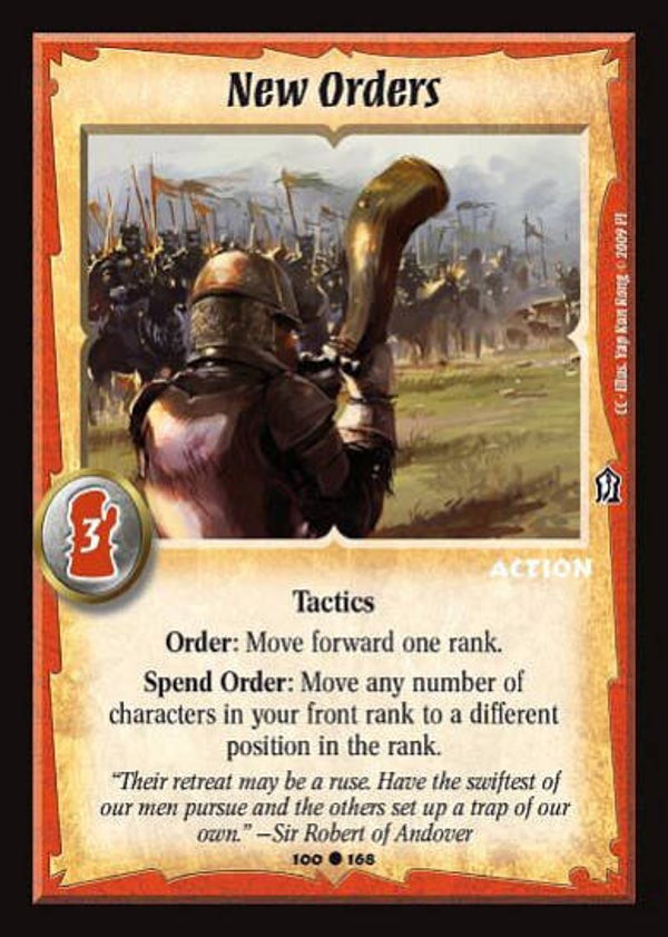 Warlord Saga of the Storm : New Orders - C - (Crimson Coast) CC