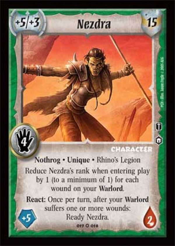 Warlord Saga of the Storm : Nezdra (PCH)