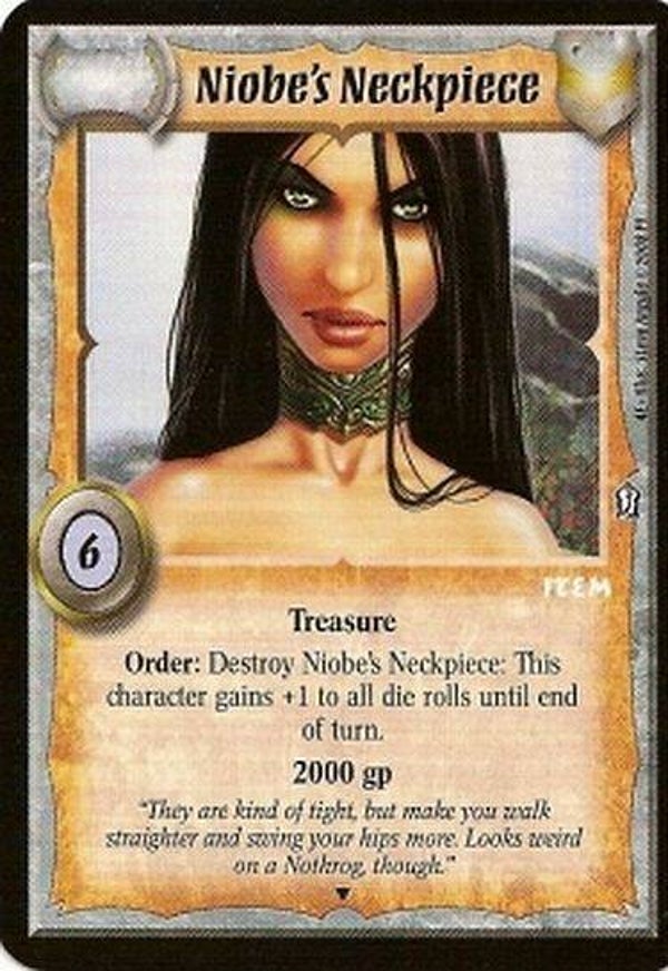 Warlord Saga of the Storm : Niobe's Neckpiece (4E Niobe serie) - Promo