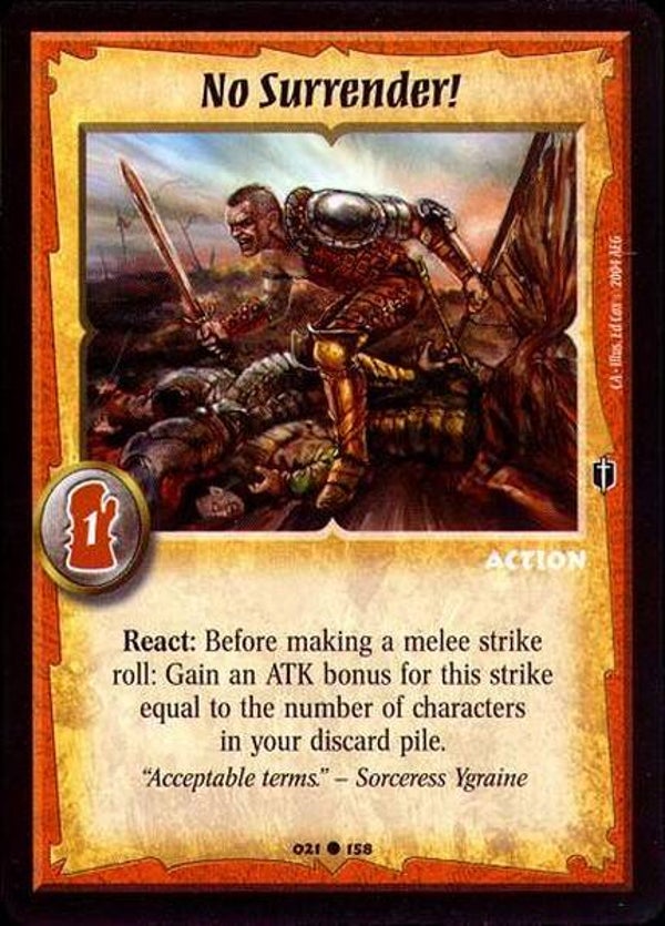 Warlord Saga of the Storm : No Surrender - C - CA