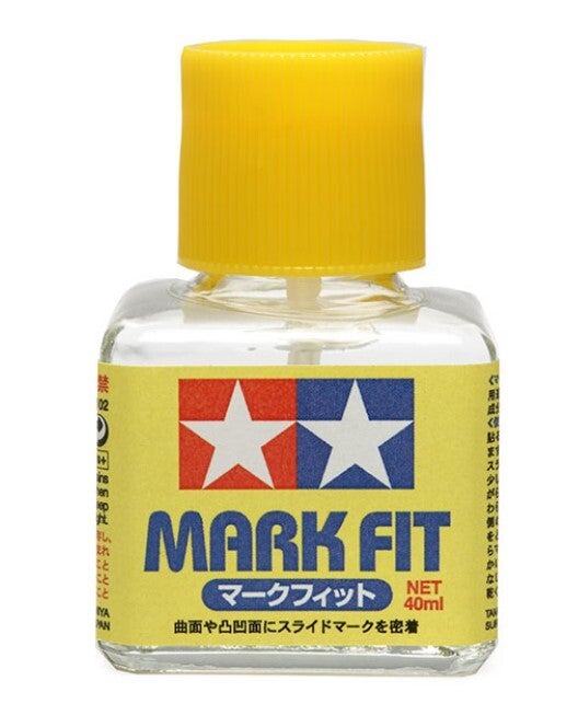 TAMIYA : REF : 87102 : Mark Fit (Solvant à Décals) (40 ml)