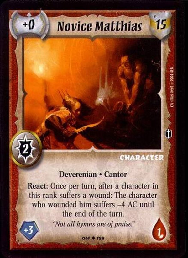 Warlord Saga of the Storm : Novice Matthias - U - CA