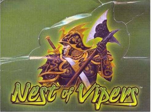 Warlord Saga of the Storm (CCG) Nest of Vipers Preconstructed deck box pic