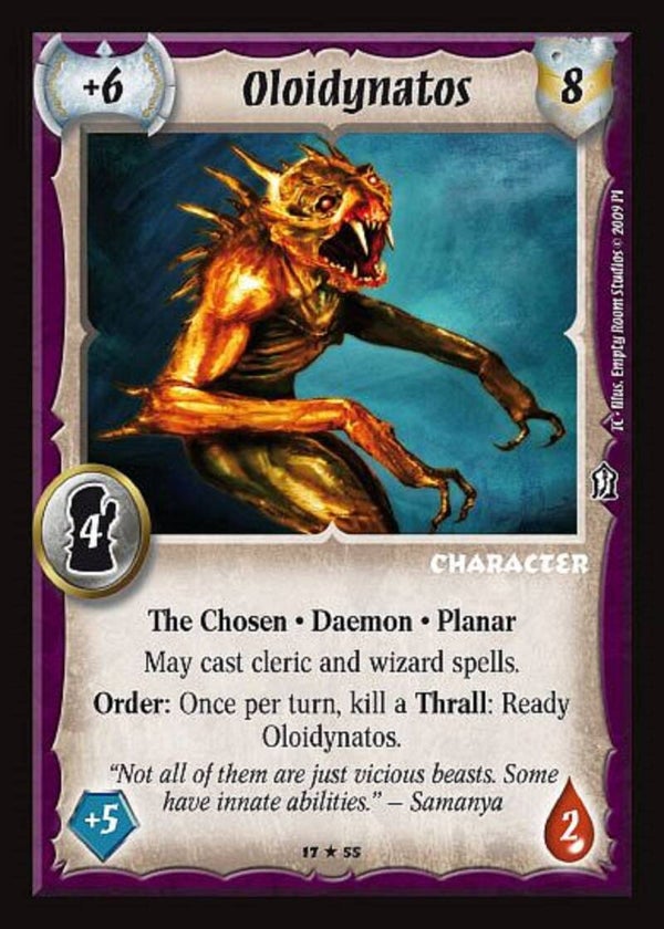 Warlord Saga of the Storm : Oloidynatos (FOIL) - TC