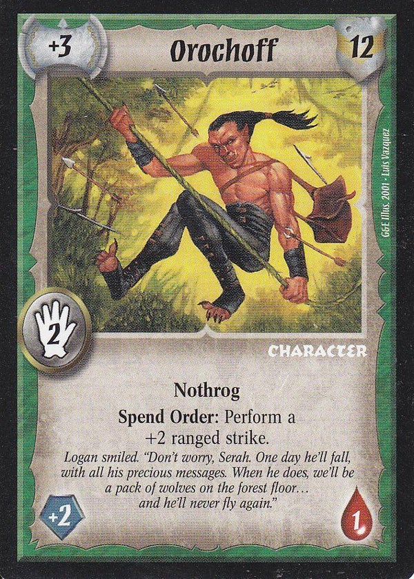 Warlord Saga of the Storm : Orochoff (G&E Deck special)