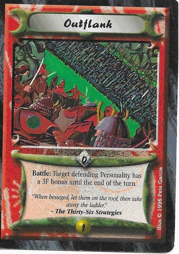 L5R : STRATEGY : Outflank (Anvil of Despair R.C. (AoD)) - "FIXED REPRINT"