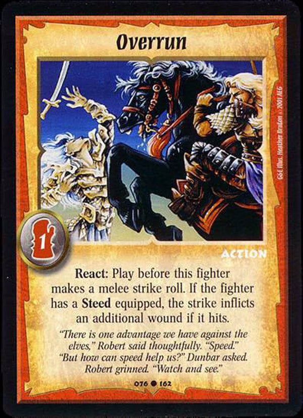 Warlord Saga of the Storm : Overrun - C - G&E