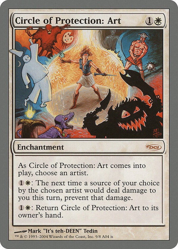 Magic : The Gathering (MTG) : Circle of Protection: Art - Promo : Arena League 2004 - FOIL