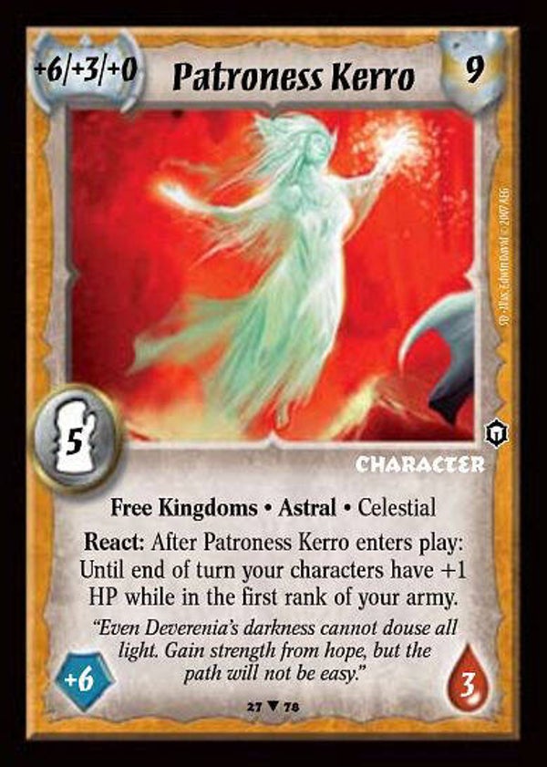 Warlord Saga of the Storm : Patroness Kerro (SD)