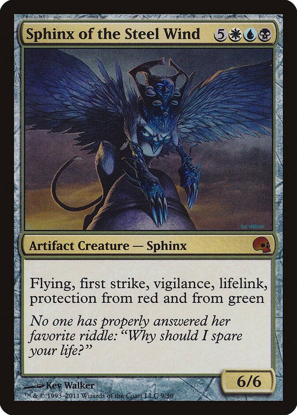 Magic : The Gathering (MTG) : Sphinx of the Steel Wind - (Premium Deck Series : Graveborn) (PD3) - FOIL