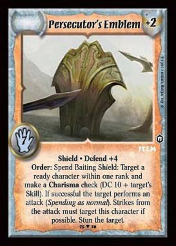 Warlord Saga of the Storm : Persecutor's Emblem (SD)