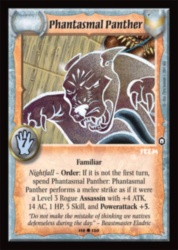 Warlord Saga of the Storm : Phantasmal Panther - C - LS