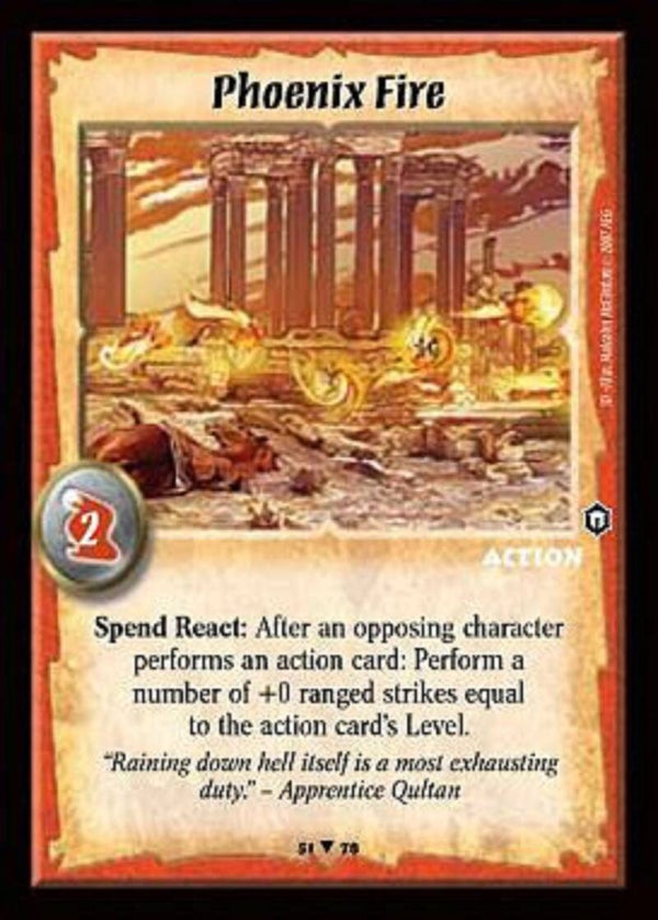 Warlord Saga of the Storm : Phoenix Fire (SD)