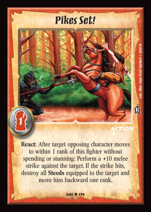 Warlord Saga of the Storm : Pikes Set - U - COG