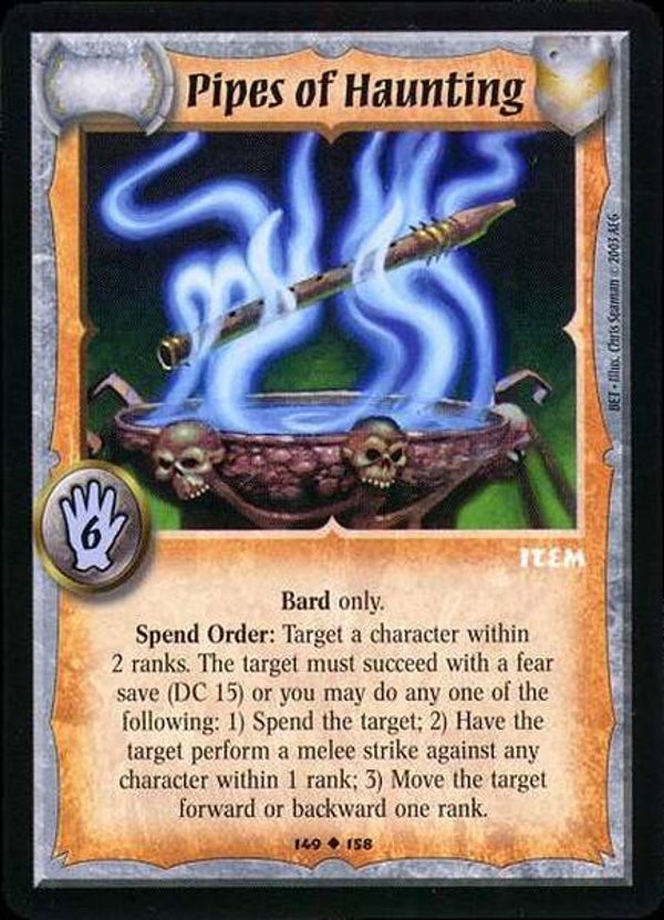 Warlord Saga of the Storm : Pipes of Haunting - U - BET