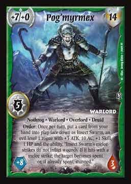 Warlord Saga of the Storm : Pog'myrmex (4E Pog kit) - Promo