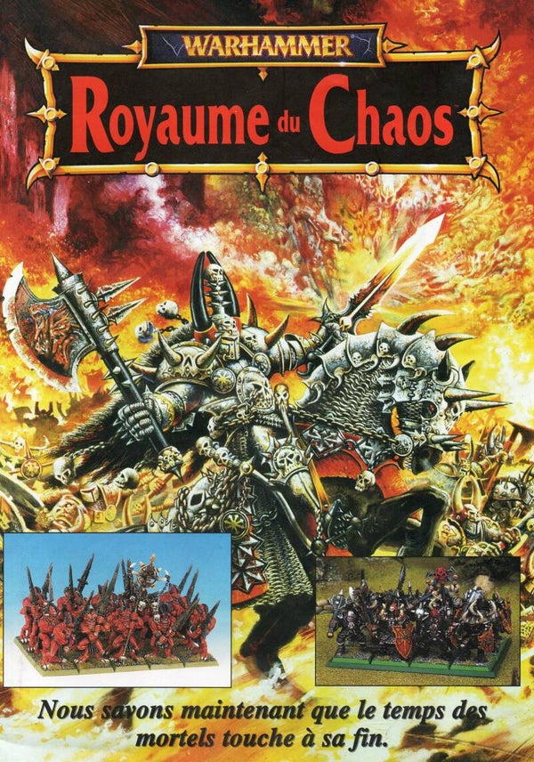 Warhammer : White Dwarf magazine N ? (SUP : POSTER ROYAUME DU CHAOS) (FRENCH VERSION)
