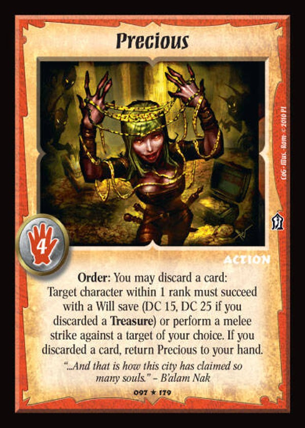 Warlord Saga of the Storm : Precious - R - COG