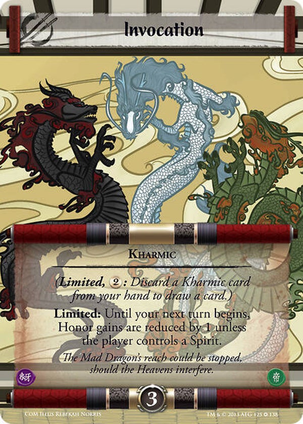L5R : STRATEGY : Invocation (COILS OF MADNESS (CoM)) - FIXED - FULL BLEED
