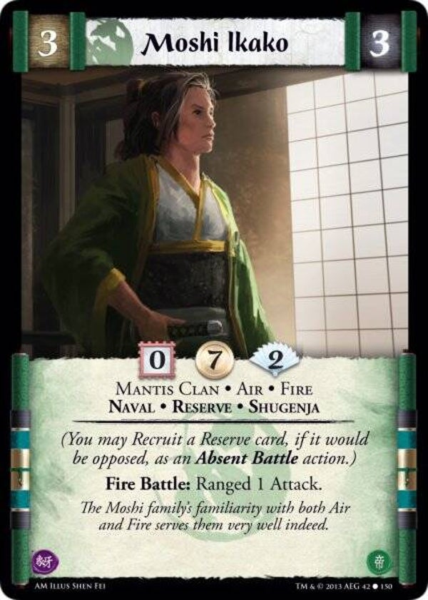 L5R : CLAN : MANTIS : Moshi Ikako (AFTERMATH (AM)) - C
