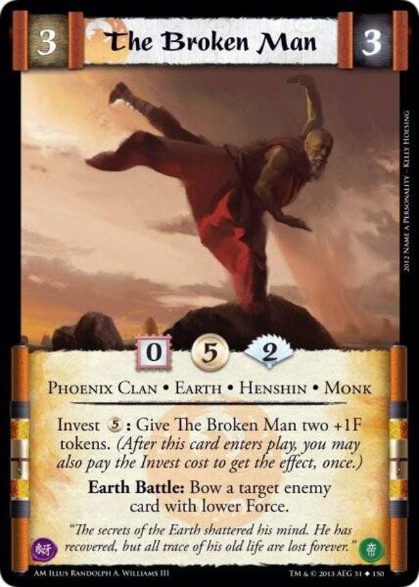 L5R : CLAN : PHOENIX : The Broken Man (AFTERMATH (AM)) - U