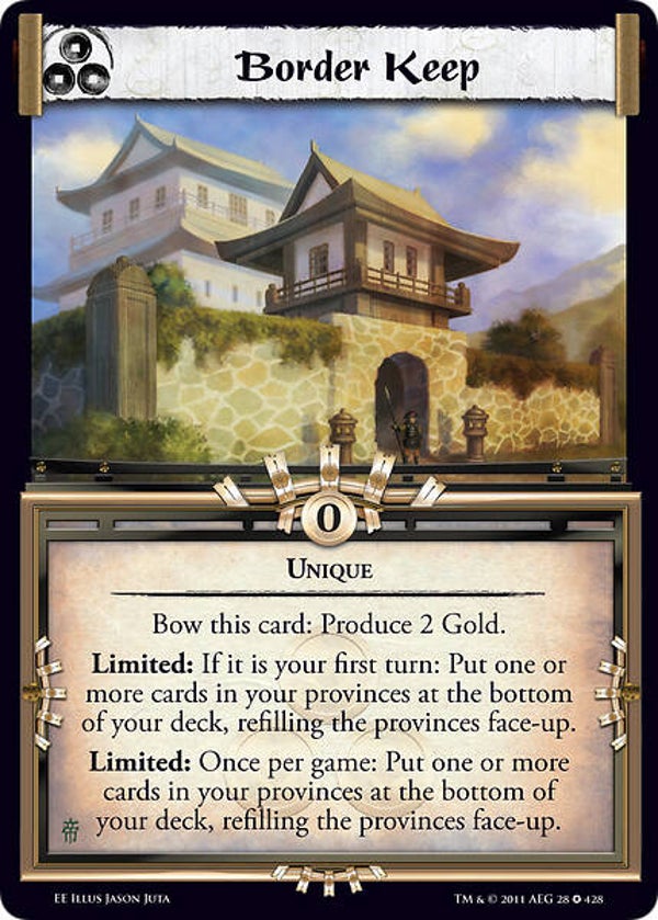 L5R : HOLDING : Border Keep (EMPEROR ED) - FIXED