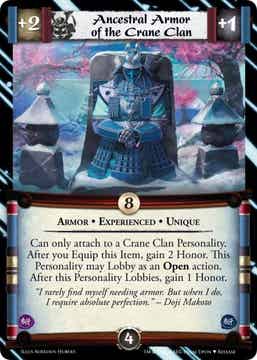 L5R : ITEM : Ancestral Armor of the Crane Clan • Exp - (Promo IVORY)