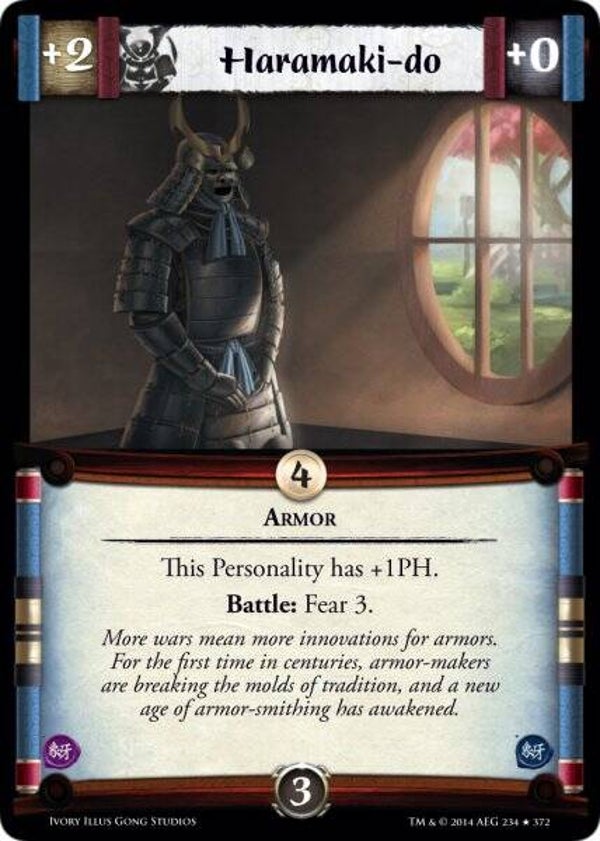 L5R : ITEM : Haramaki-do (IVORY ED) - RARE