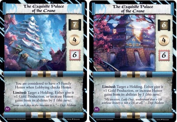 L5R : STRONGHOLD : The Exquisite Palace of the Crane - (Promo IVORY) - FOIL