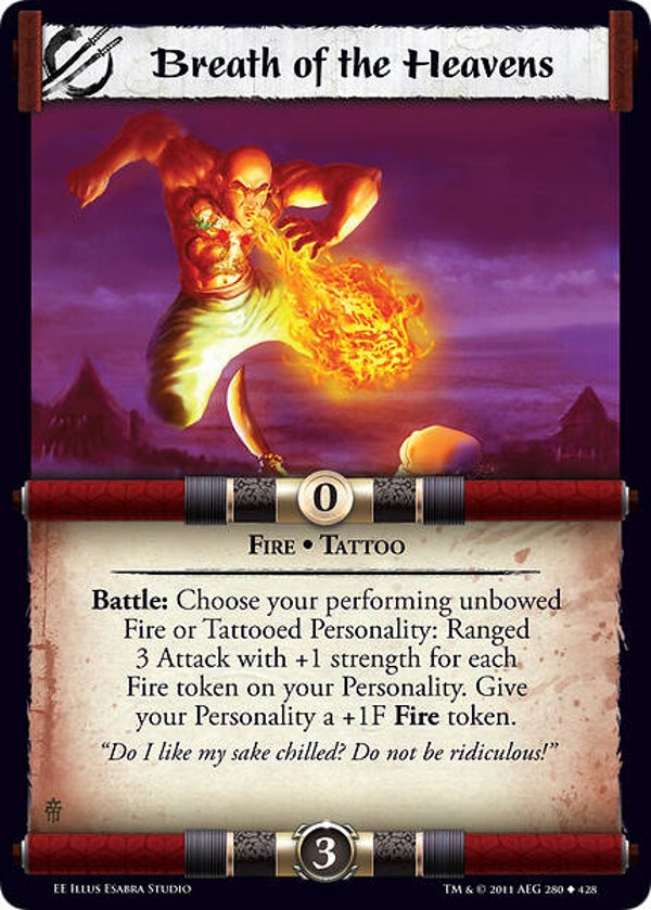 L5R : STRATEGY : Breath of the Heavens (EMPEROR ED) - U