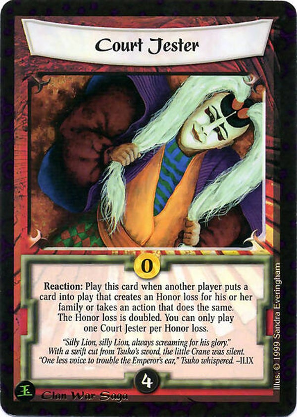 L5R : STRATEGY : Court Jester - (Promo CWS)