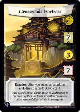 L5R : STRONGHOLD : Crossroads Fortress - (Promo SAM)