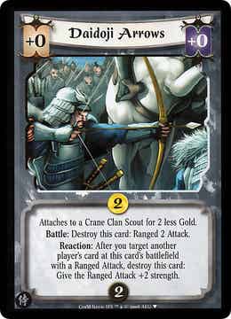 L5R : ITEM : Daidoji Arrows (Promo COTM (SAM))