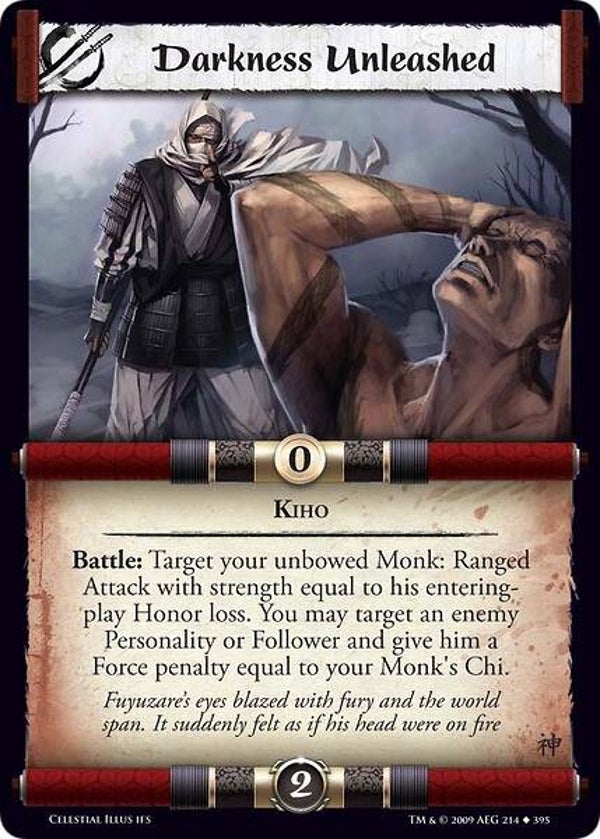 L5R : STRATEGY : Darkness Unleashed (CELESTIAL ED) - U