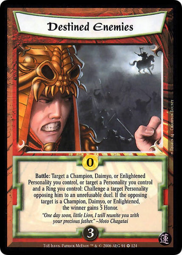 L5R : STRATEGY : Destined Enemies (Test of Enlightenment (ToE)) - FIXED