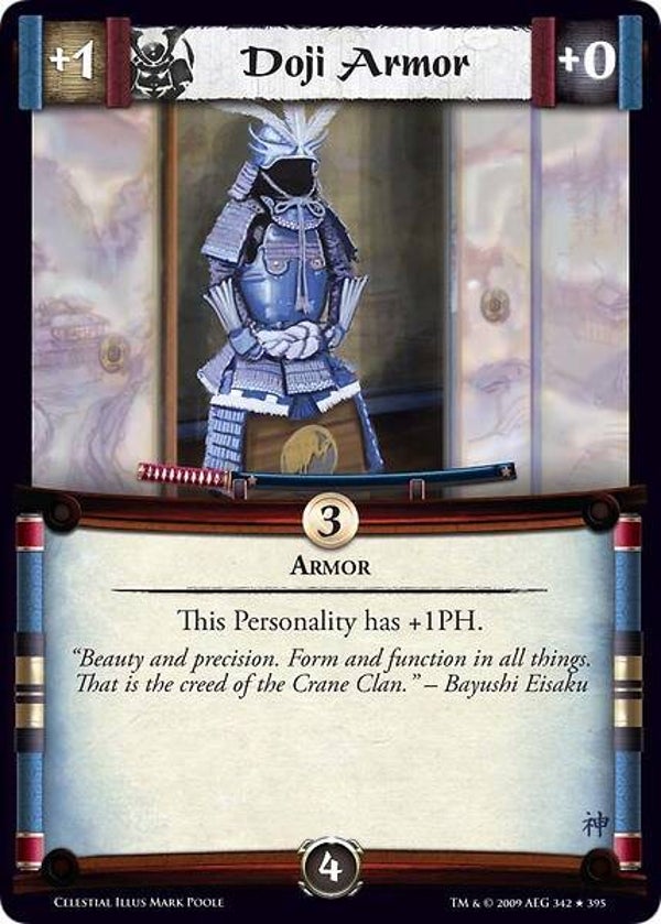 L5R : ITEM : Doji Armor V.1 (CELESTIAL ED) - R