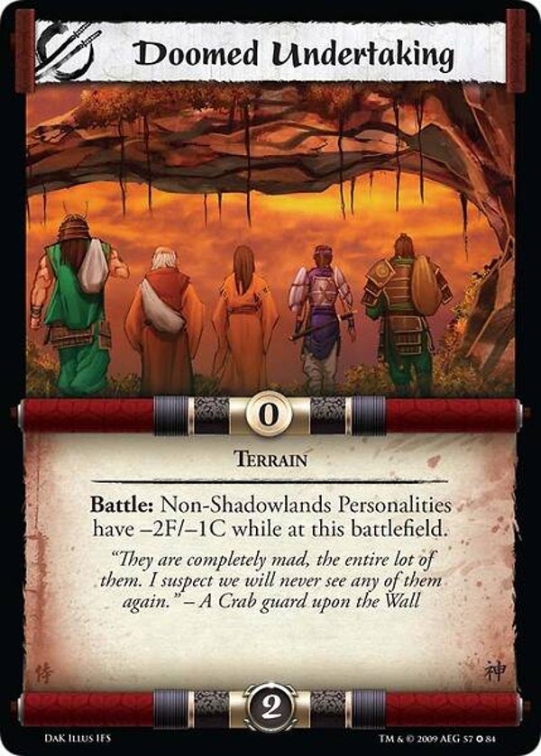 L5R : STRATEGY : Doomed Undertaking (Death at Koten (DaK)) - FIXED