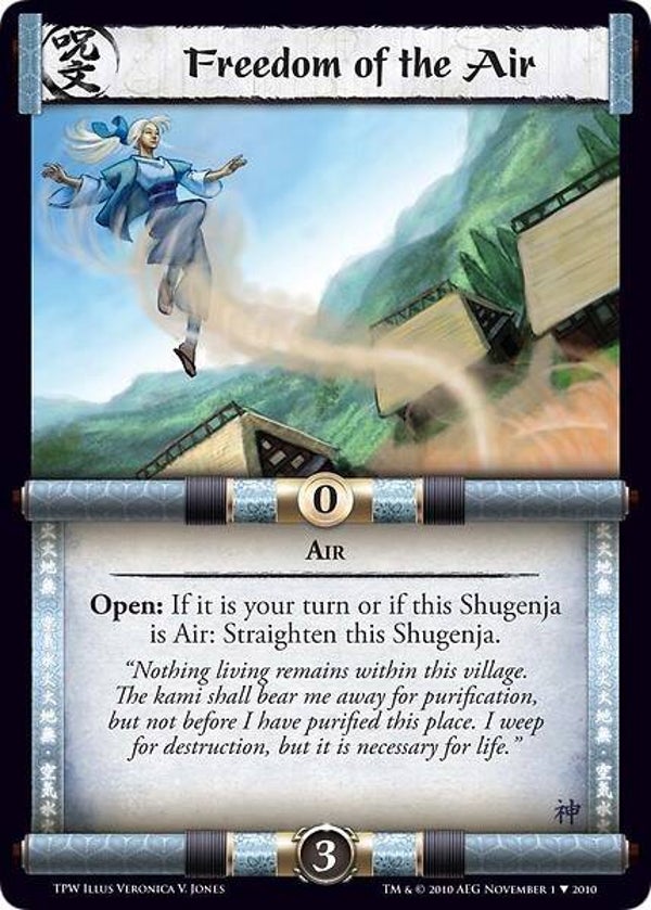 L5R : SPELL : Freedom of the Air (Promo TPW (CE))