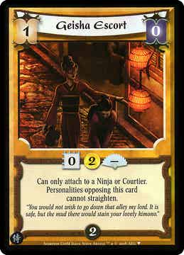 L5R : FOLLOWER : Geisha Escort - (Promo COTM (SAM))