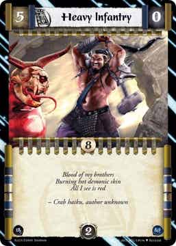 L5R : FOLLOWER : Heavy Infantry - (Promo 20F)