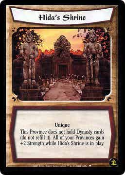 L5R : REGION : Hida's Shrine - (Promo AOF (GE))