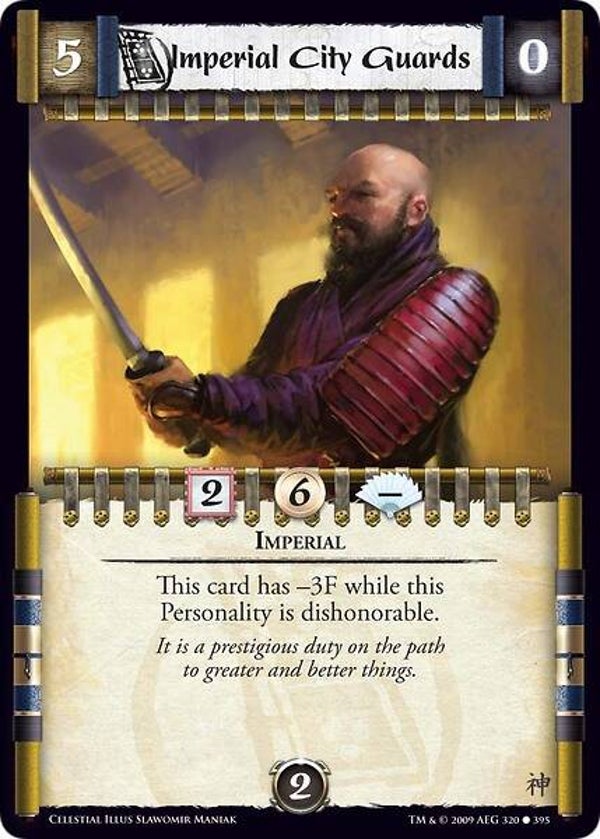 L5R : FOLLOWER : Imperial City Guards (CELESTIAL ED) - C