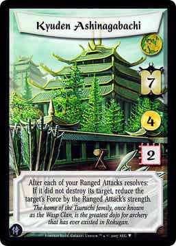 L5R : STRONGHOLD : Kyuden Ashinagabachi - (Promo SAM)